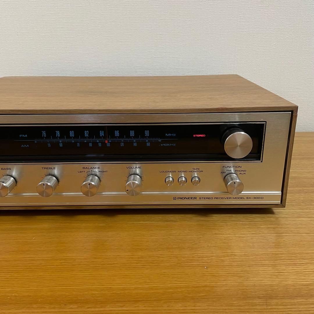 【動作品】パイオニア ステレオ レシーバーアンプSX-300D（昭和レトロ）