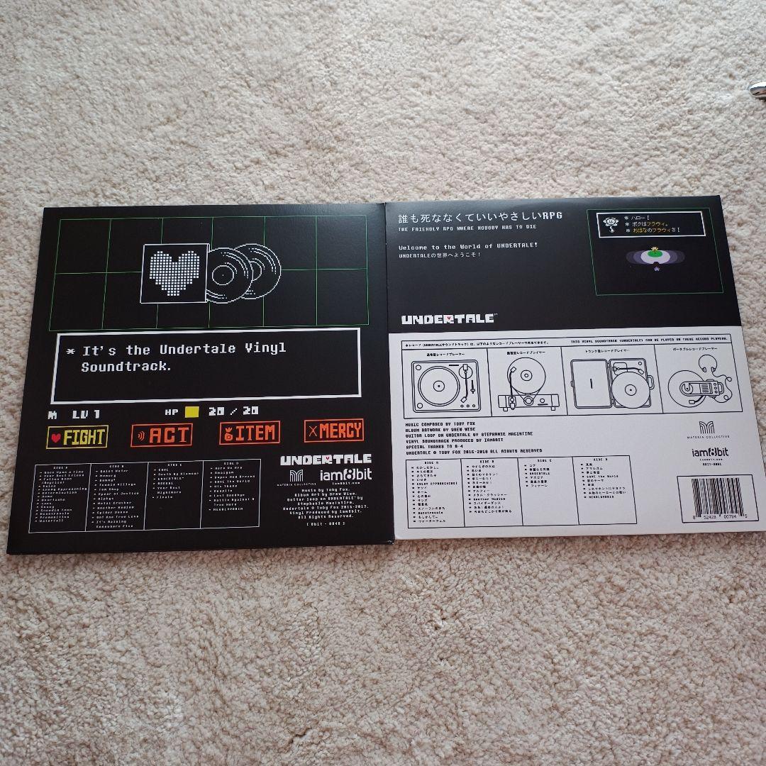 undertale レコード 日本版 海外版