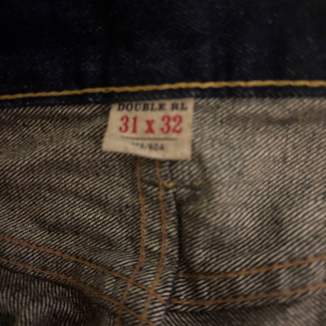 RRL ダークブルー ストレートデニム