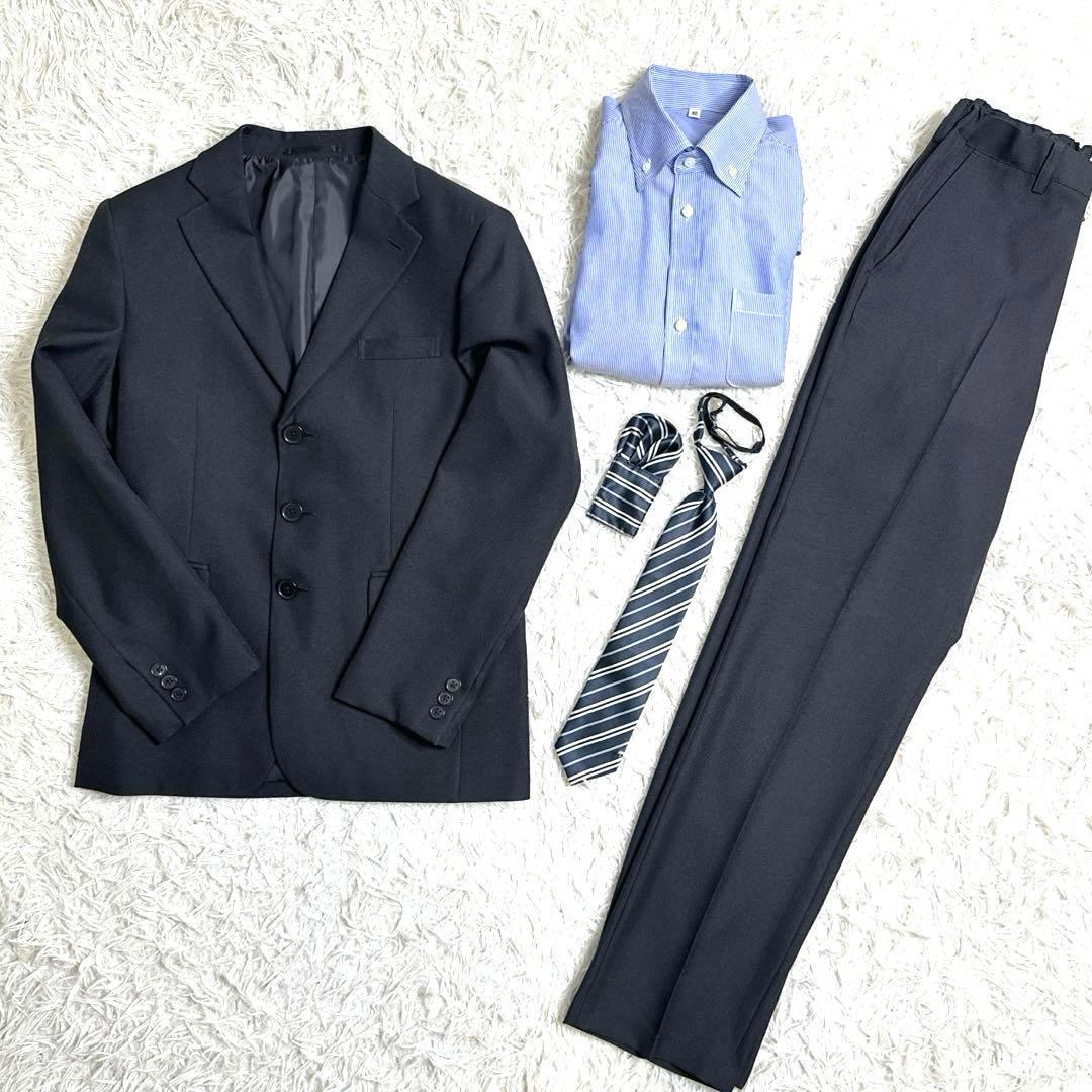 ✨極美品✨　160 オリバーハウス　5点　フォーマル　男の子　卒業式　ブラック