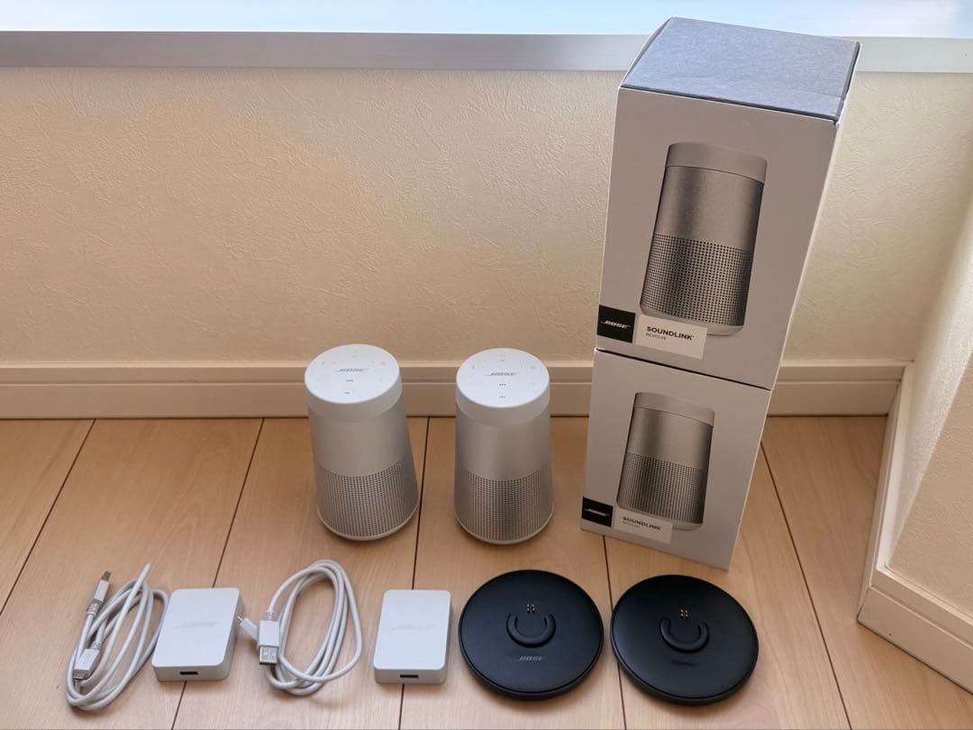 Bose SoundLink Revolve 2台セット ステーション付き
