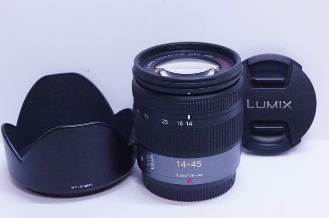 美品 LUMIX 14-45mm F3.5-5.6 VARIO