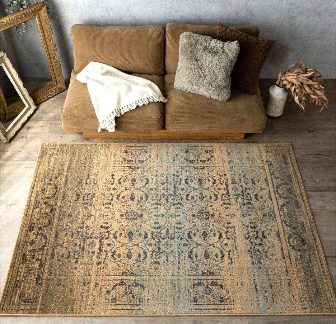 ラグ　ヴィンテージ　アンティーク　クラシカル　トルコ製