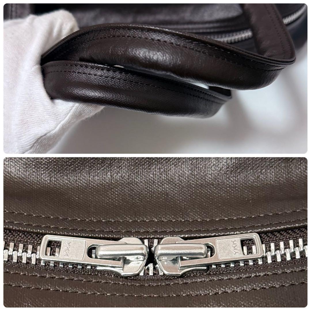 新品同様 完売品 ポーター フリースタイル ボストンバッグ ブラウン