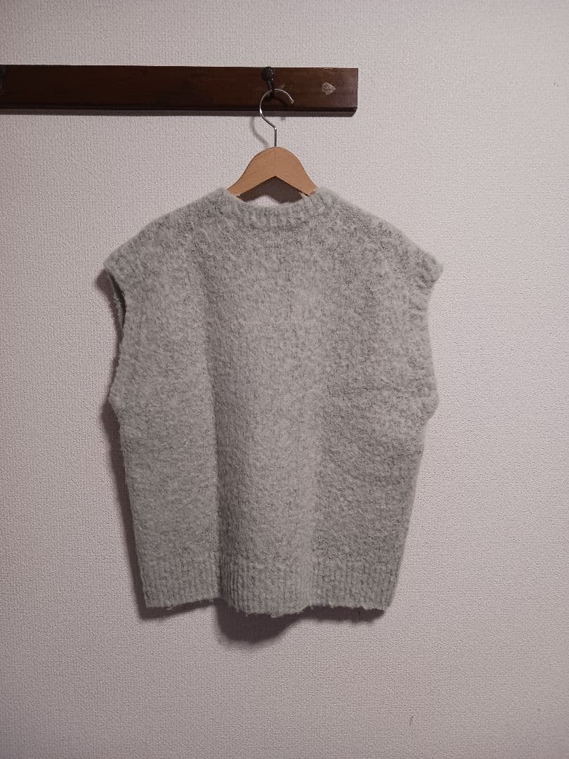 AURALEE WOOL ALPACA FELT VEST オーラリー ベスト