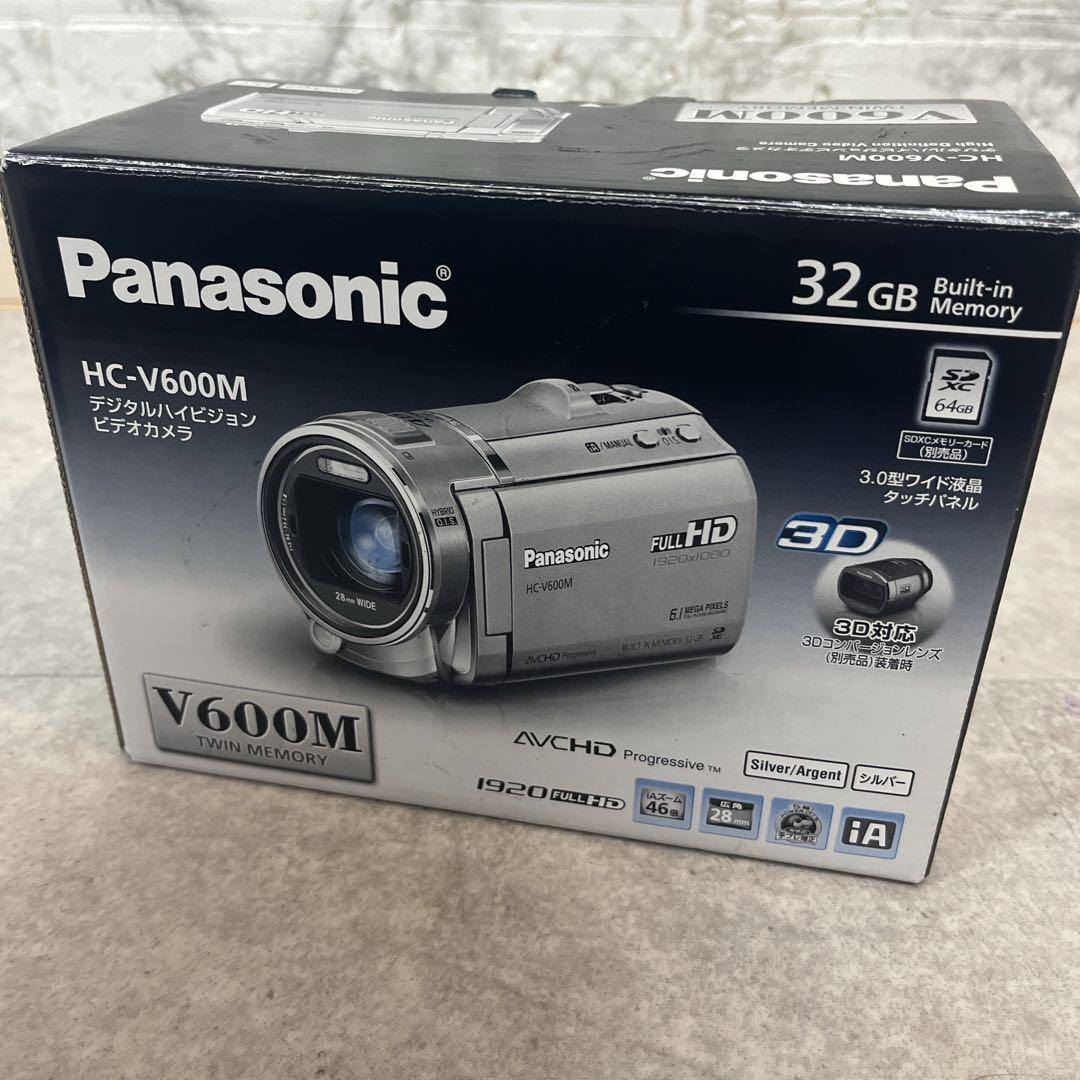 【美品】 Panasonic パナソニック HC-V600M ビデオカメラ