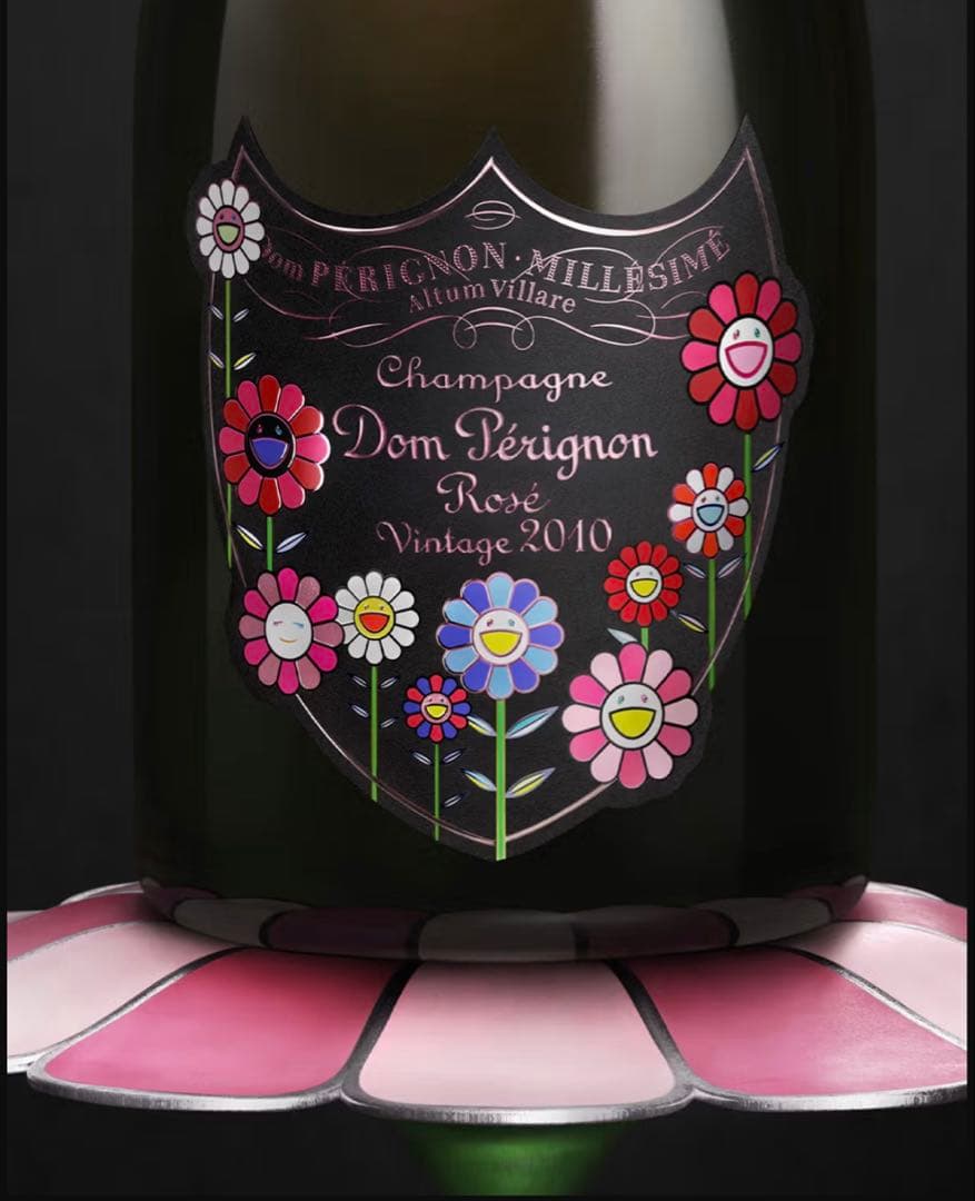 【完全新品未開封】　ドンペリニヨン村上隆限定2本セット（2015、ロゼ2010）
