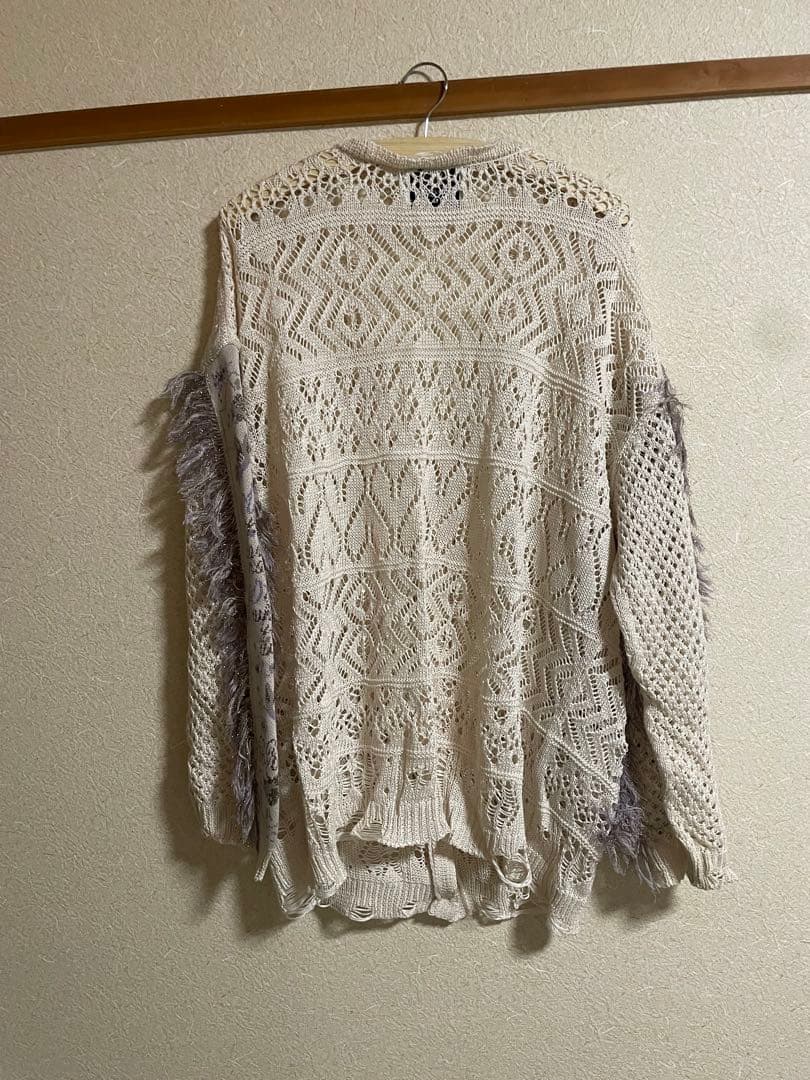 rurumu:♡ revival fringe knit cardigan