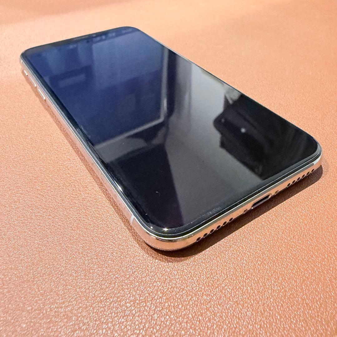 【美品】iPhone X本体 SIMフリー シルバー 64GB