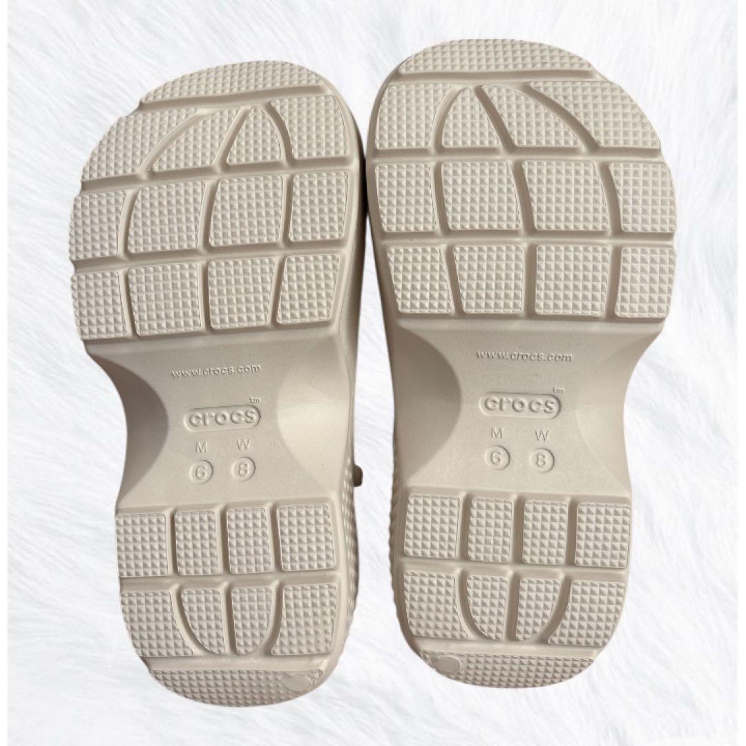 【新品】クロックス crocs ストンプラインドクロッグ Stucco 24㎝