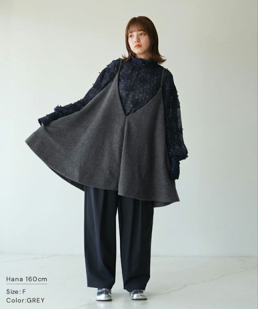 トップス crinkle crinkle crinkle MONSTER CAMISOLE