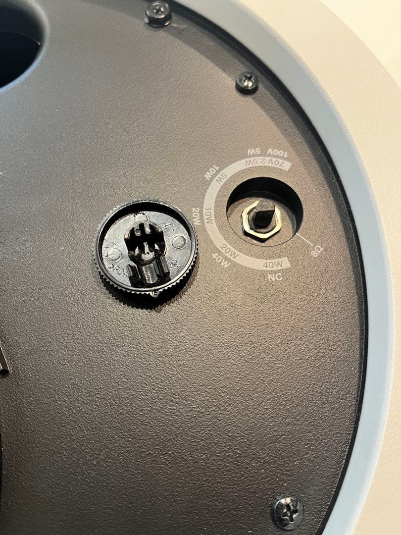 BOSE　DS40F ホワイト　天井埋め込みスピーカー 2台セット①