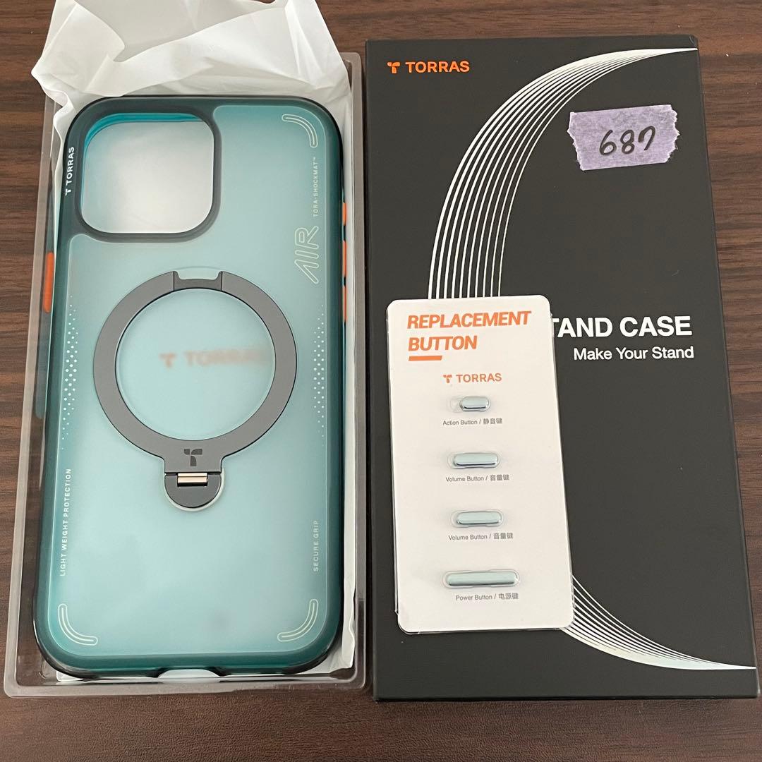 TORRAS iPhone 16 Pro Max ケース エアバッグ マグセーフ