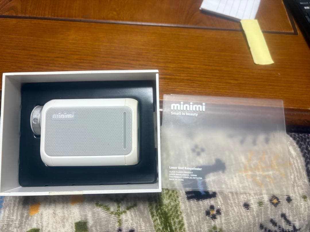 CaddyTalk minimi（キャディトーク ミニミ） ゴルフレーザー距離計