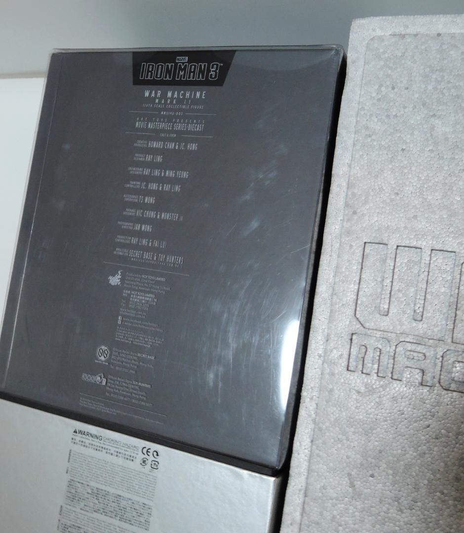 ホットトイズ アイアンマン3 ウォーマシン マーク2 1/6