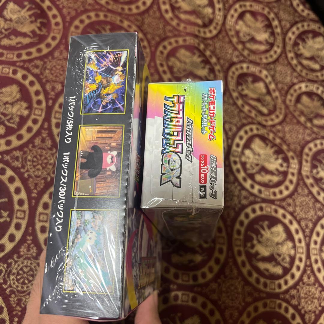 ポケモンカード　シュリンク付き未開封ボックス　インフェルノx テラスタルex 他