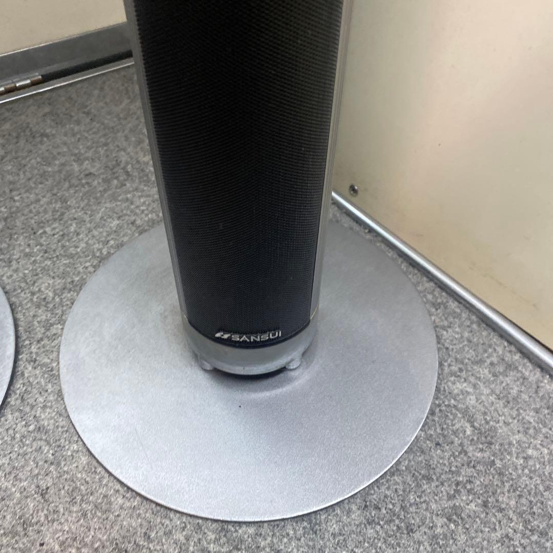 SANSUI ペア　スピーカー　筒形
