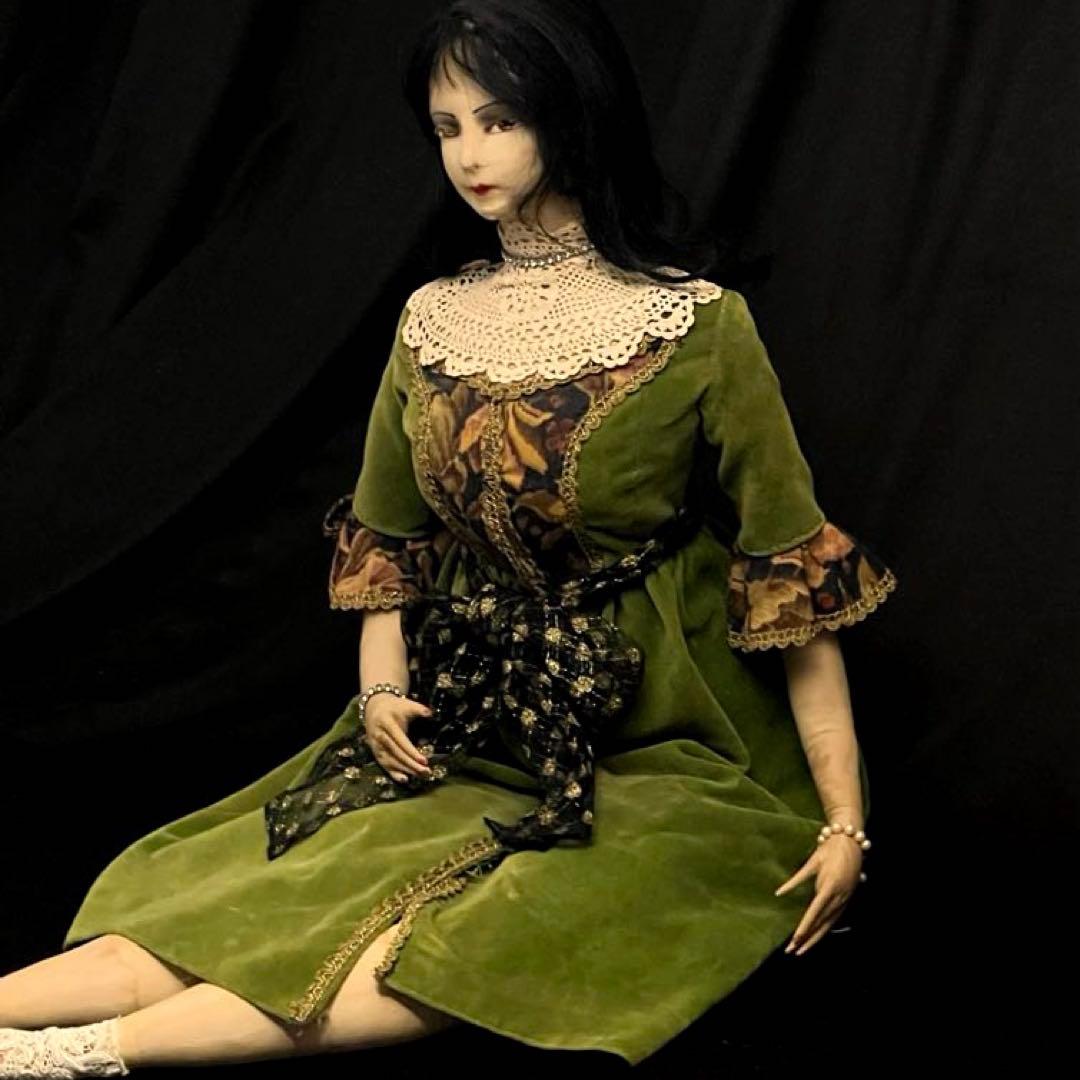 ブドワールドール　アンティークドール　 フランス 特大　1930年代　入手困難