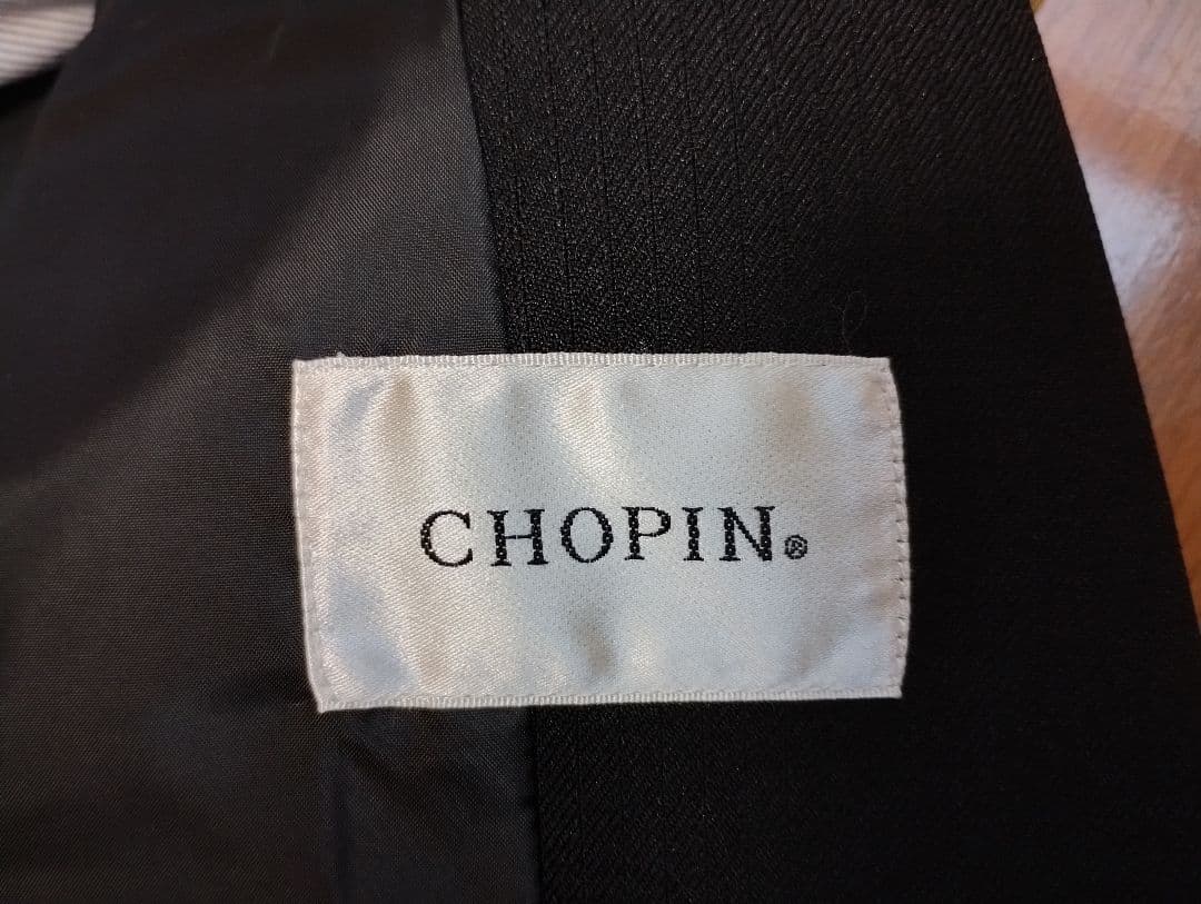 CHOPIN 男の子 フォーマルスーツ　170 卒業式・発表会　ブラック