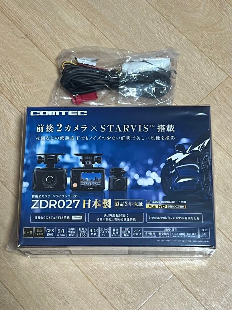 eee様　COMTEC ZDR027 ドライブレコーダー