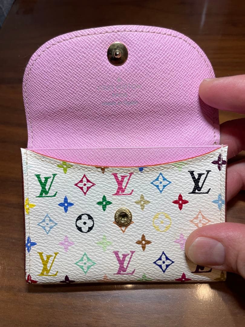 Louis Vuitton マルチカラー 名刺入れ