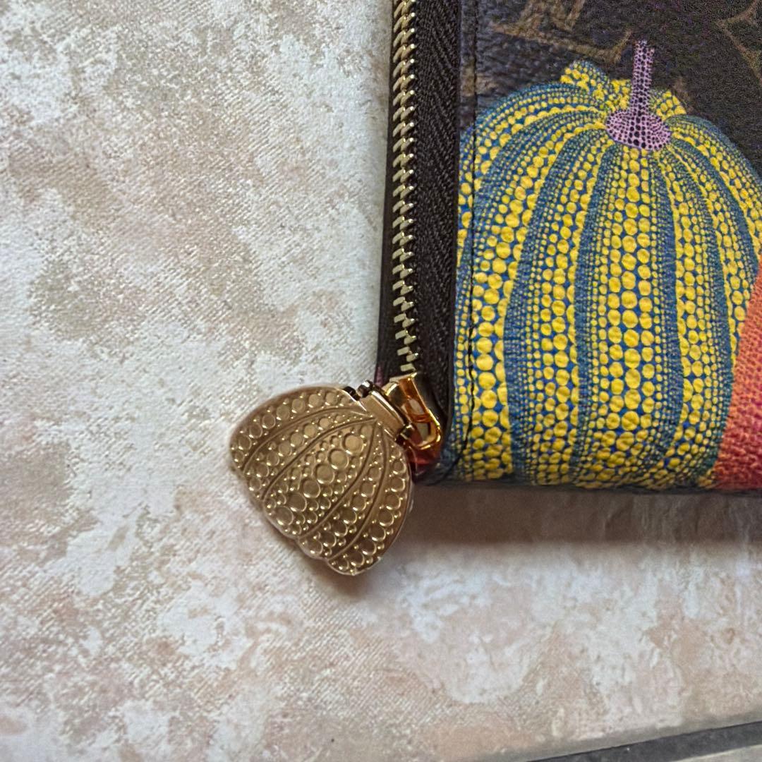 LOUIS VUITTON 草間弥生　パンプキンモチーフ 長財布