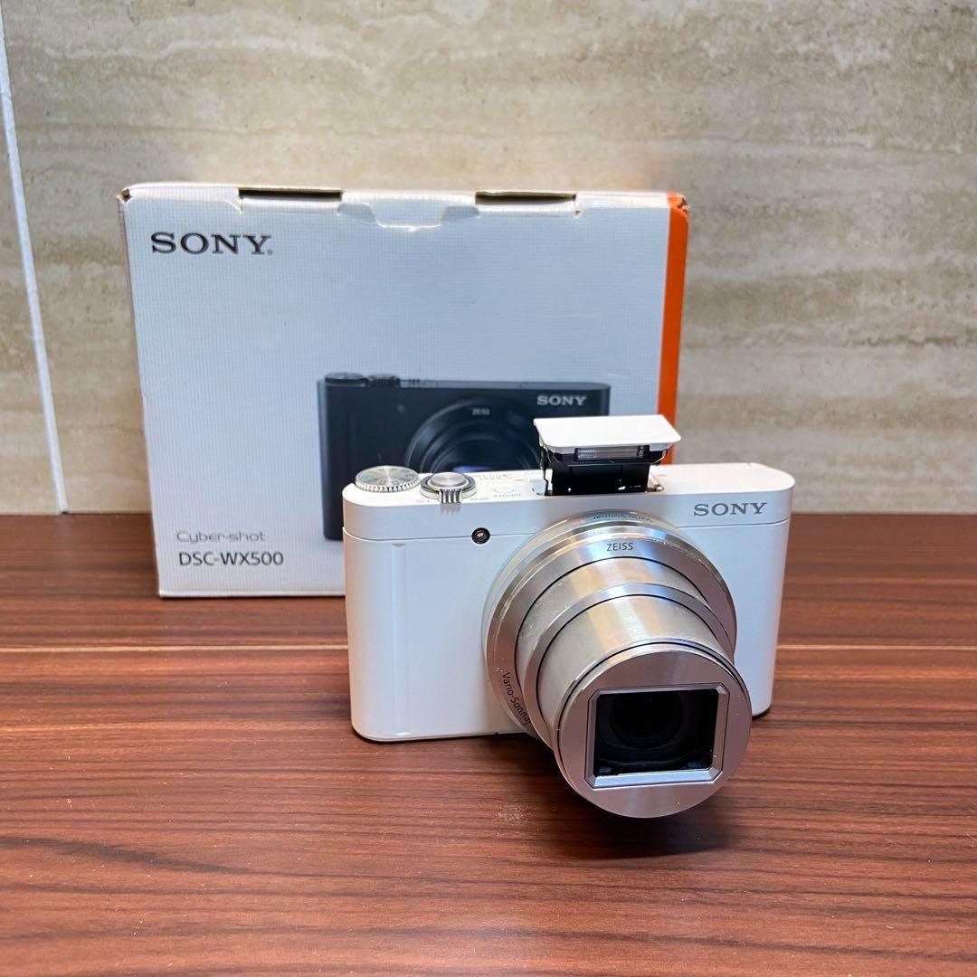 SONY サイバーショット DSC-WX500 デジカメ ほぼ新品 3430