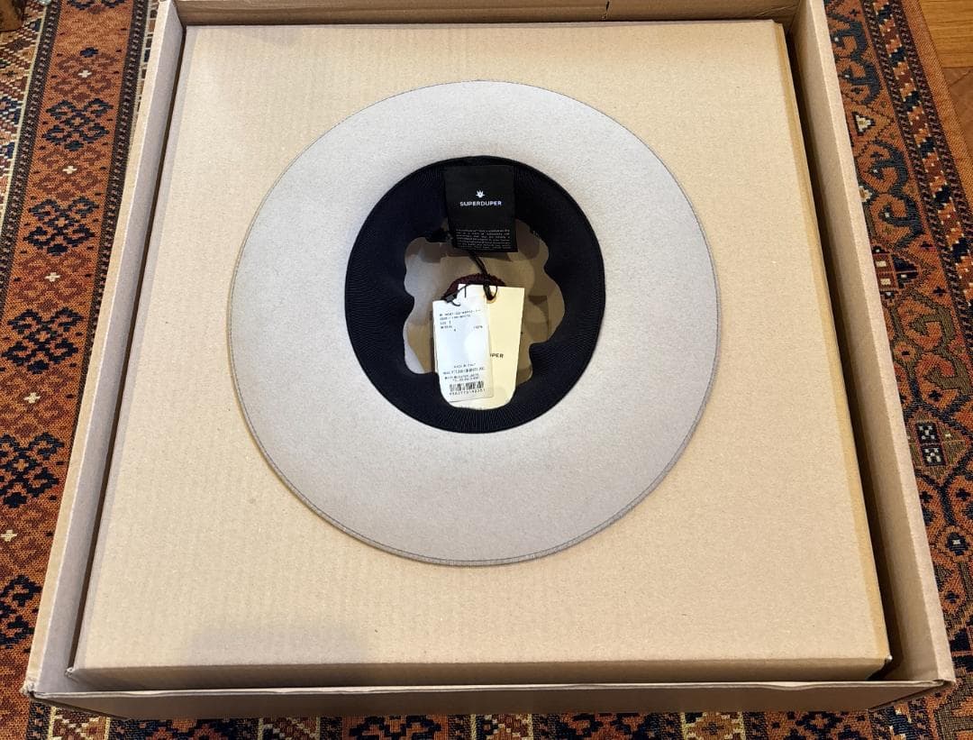 【新品・未使用】Super Duper Hat ハンドメイドハット