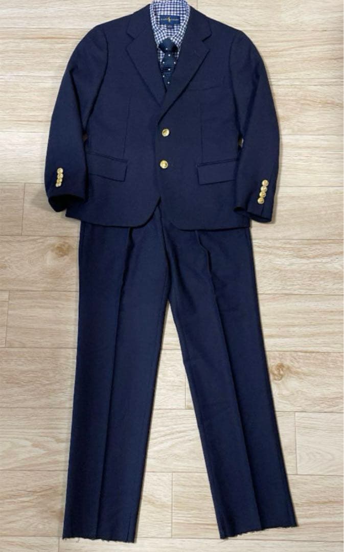 kucchi！美品★ポロラルフローレンフォーマルスーツ４点セット130cm