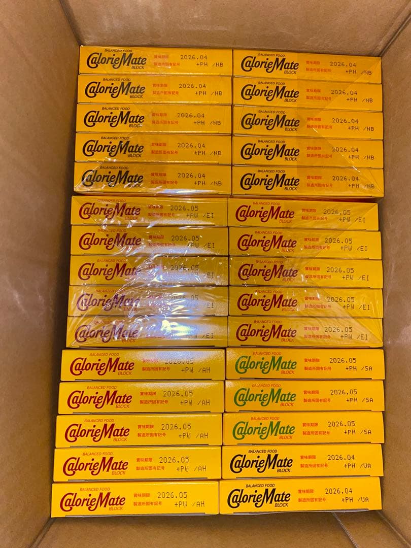 カロリーメイト4本入り　まとめ売り　60箱