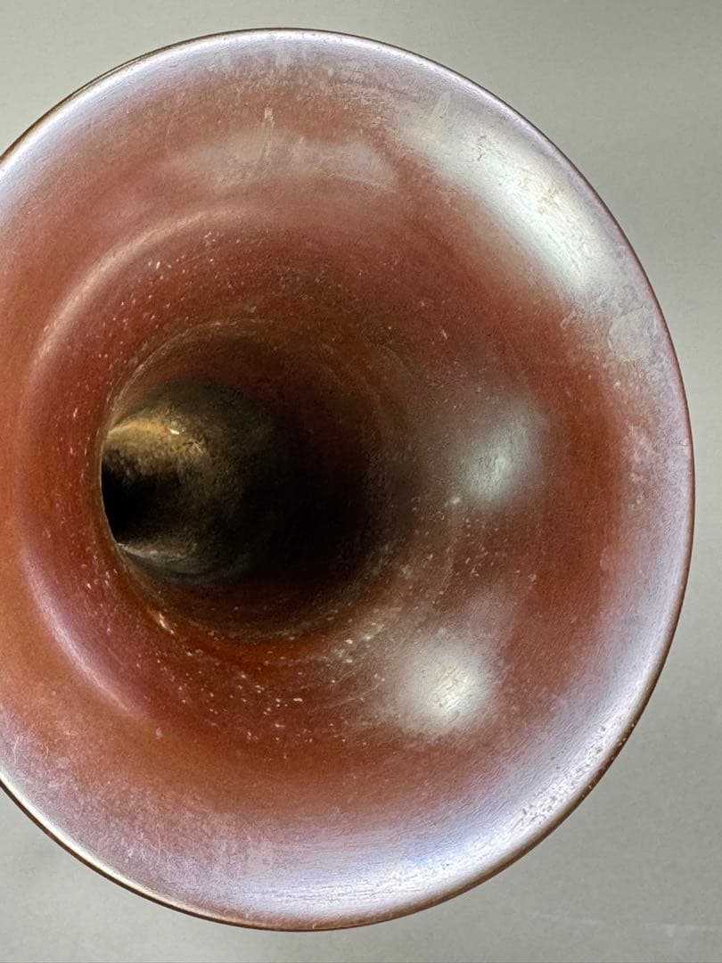 いけばな　池坊 古流　小原流　唐銅花瓶　高さ25cm 銅花器　花瓶　華道具