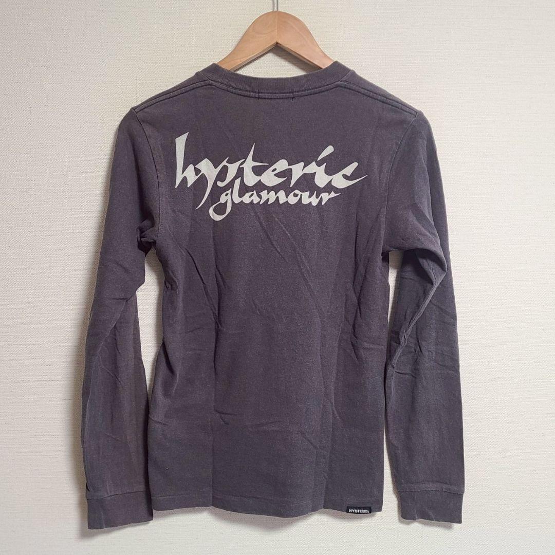 ★ ヒステリックグラマー Tシャツ ロンT 長袖 ロゴ プリント F HG