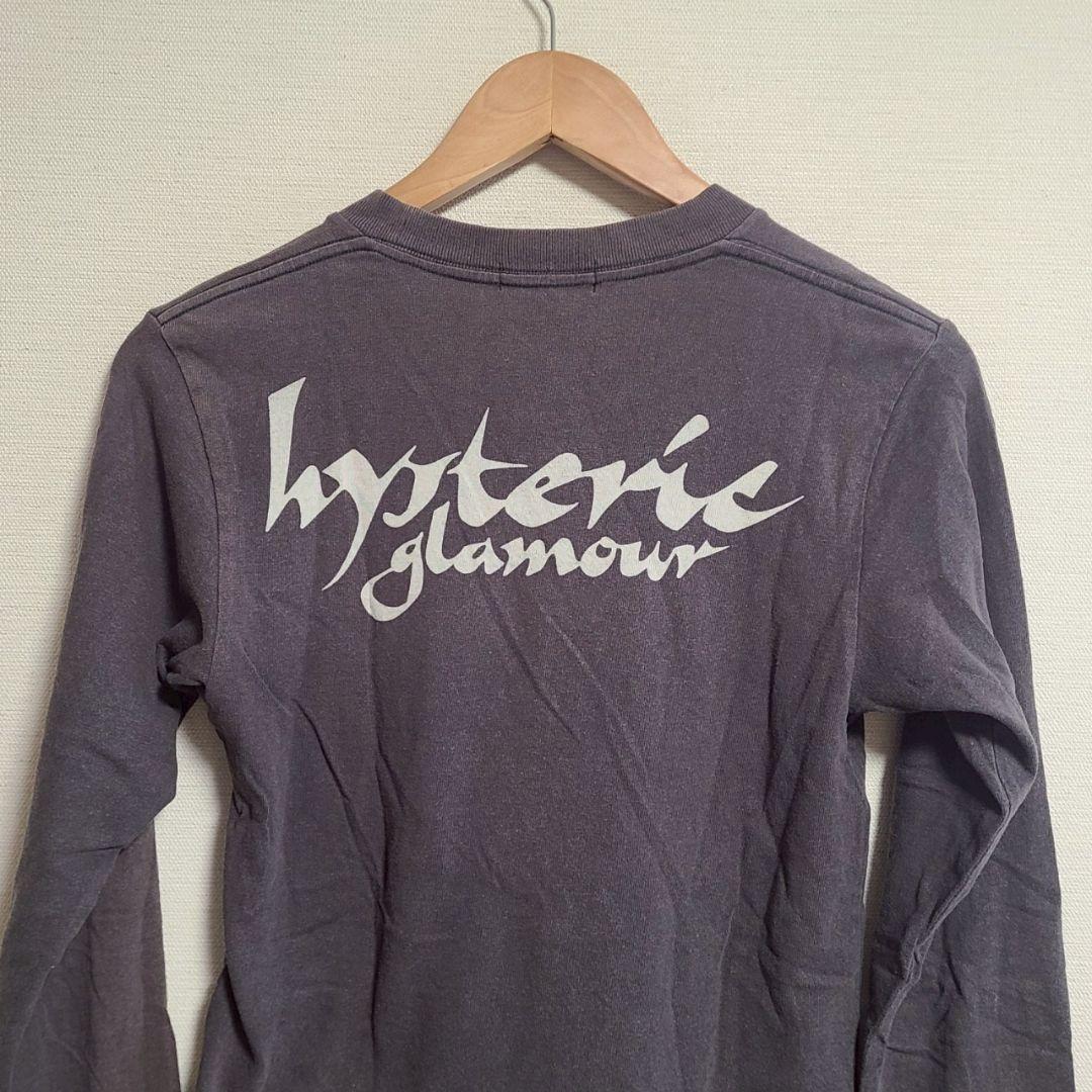 ★ ヒステリックグラマー Tシャツ ロンT 長袖 ロゴ プリント F HG