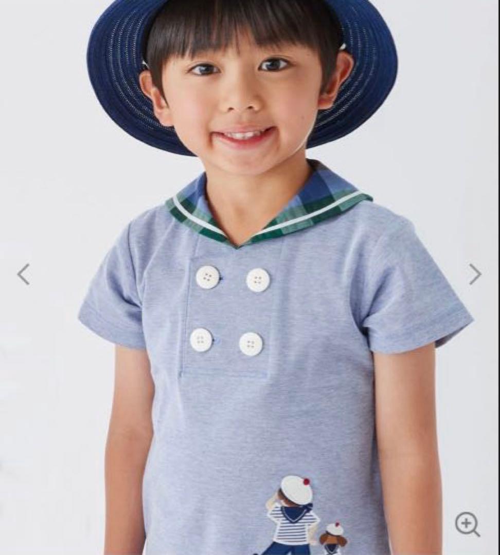 M*）様 【新品未使用タグ付き】　familiar ファミリア Tシャツ セーラ