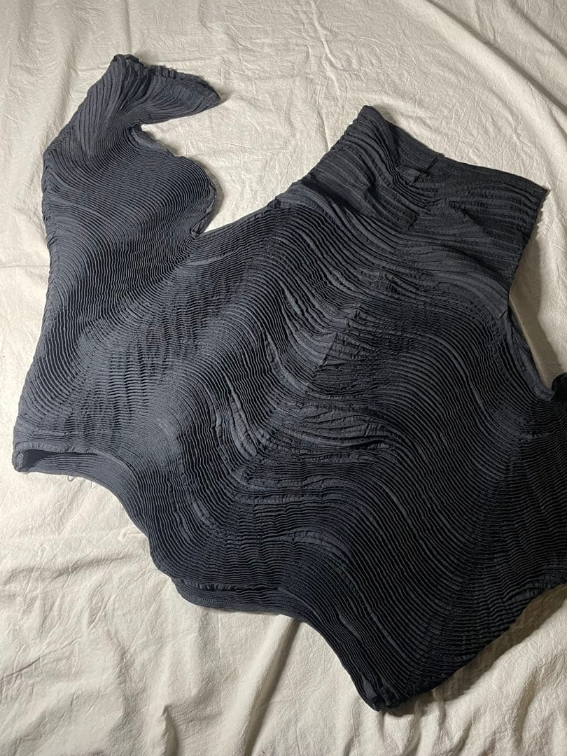 ISSEY MIYAKE 14s pleats tops \" うずまき \"