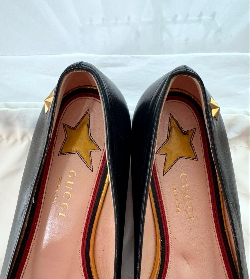 明るいミライ ☆GUCCI グッチ☆フラット　シューズ　バレエ