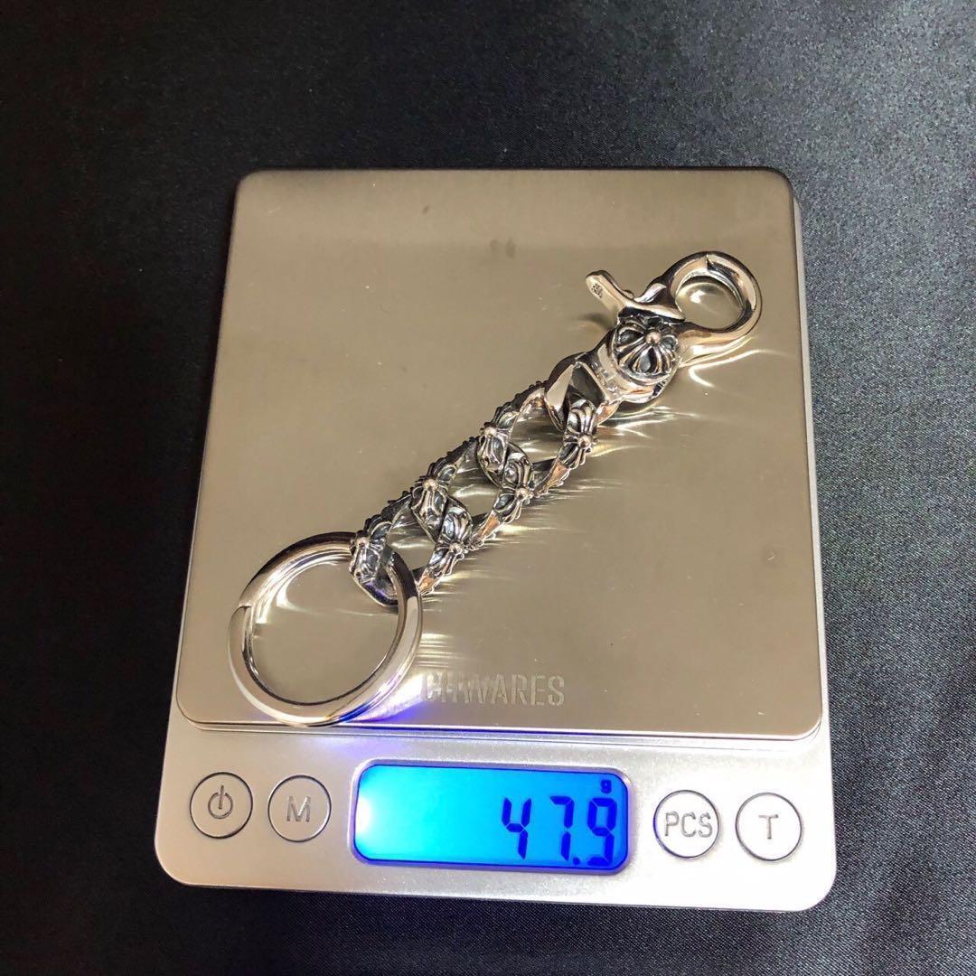 新品　シルバー925 キーリング　キーホルダー　匿名配送②