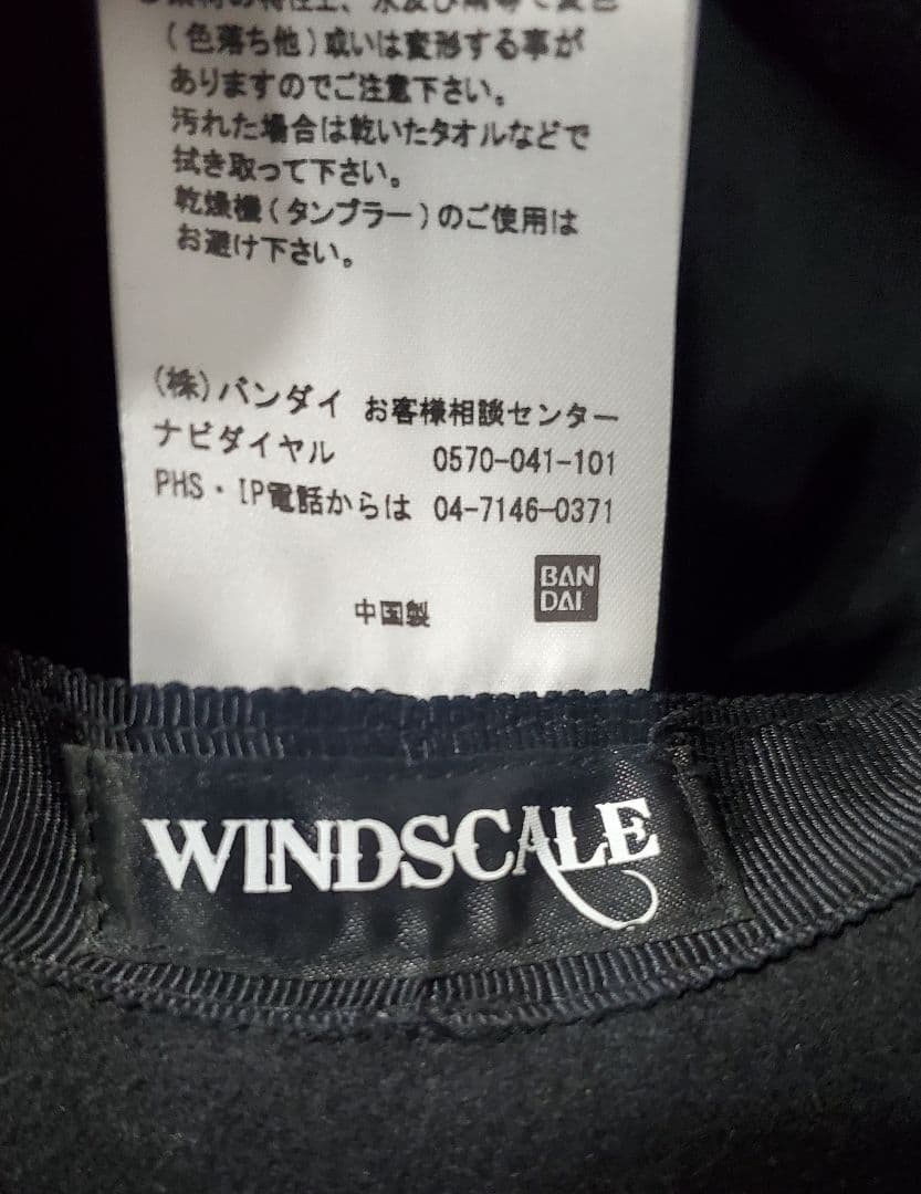 仮面ライダーW　WIND SCALE　フエルトハット　ウインドスケール