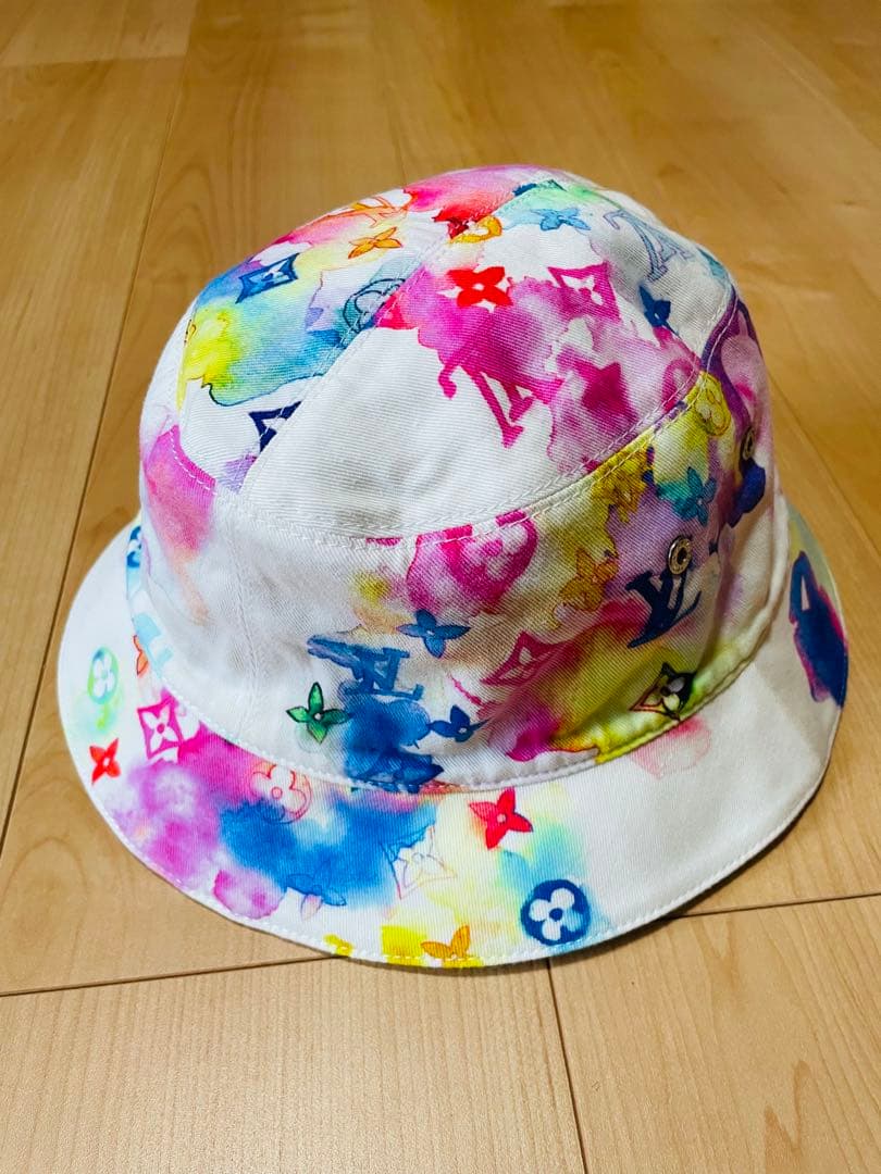 ルイヴィトン　バケットハット(水彩、バケハ)