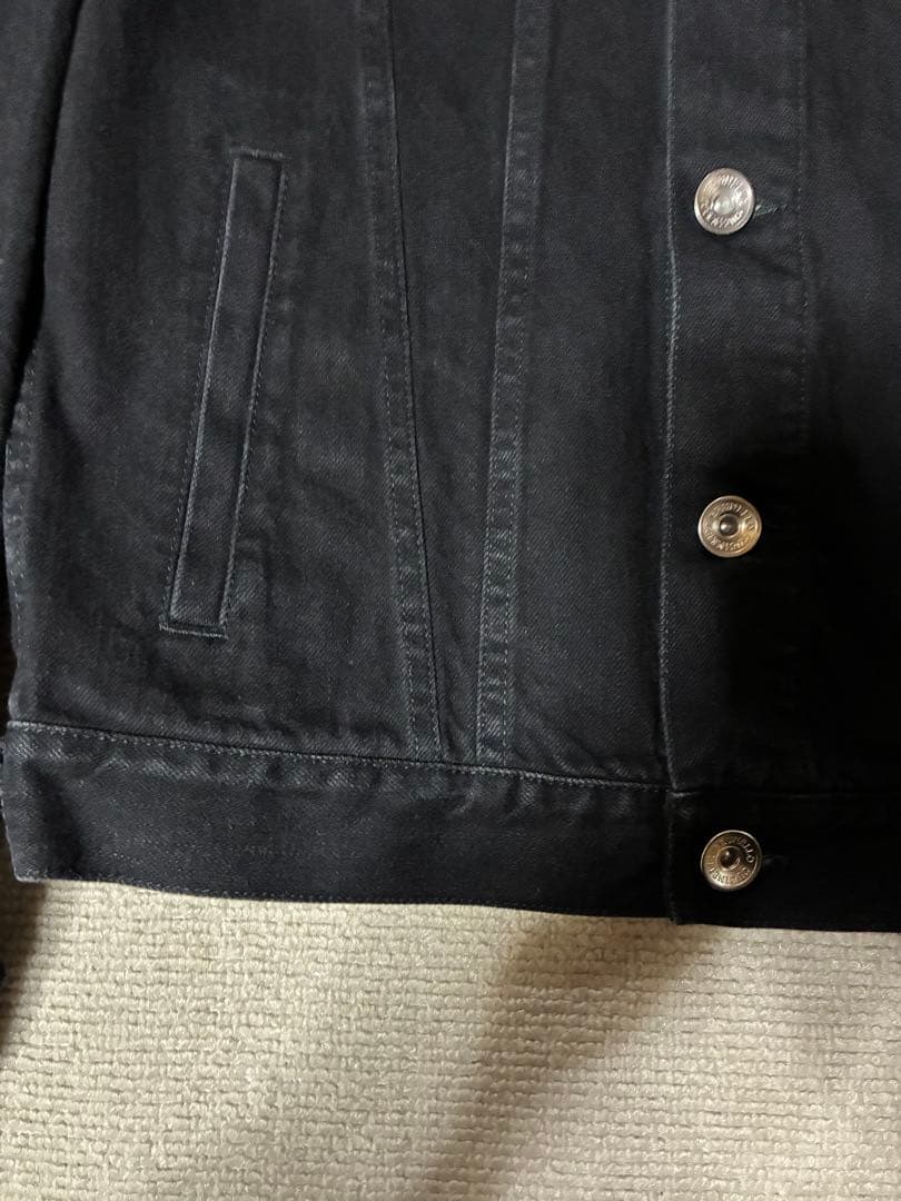 BRUNELLO CUCINELLI デニムジャケットブラック　【サイズ】46