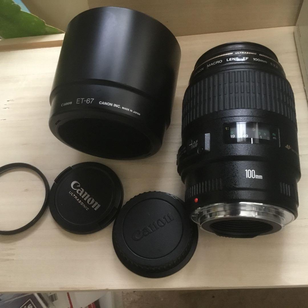 Canon EF100mm f2.8 Macro USM 動作確認済
