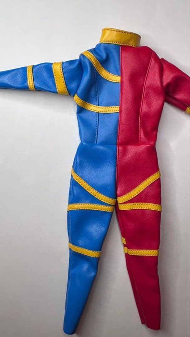 超高精密 ＲＡＨ人造人間キカイダー 1/6 用 自作着せ替え合皮スーツ