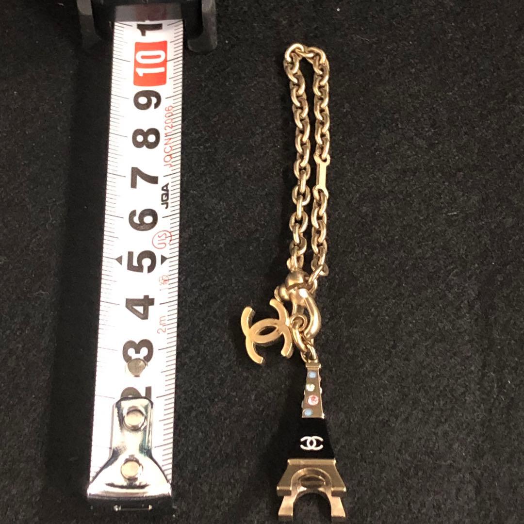 CHANEL シャネル　06C バッグチャーム　アクセサリー　エッフェル塔