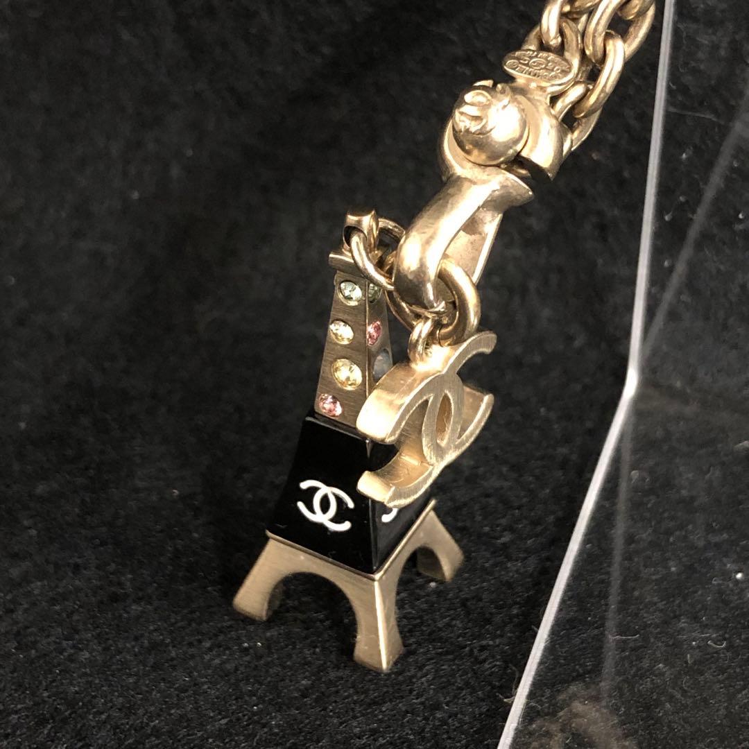 CHANEL シャネル　06C バッグチャーム　アクセサリー　エッフェル塔