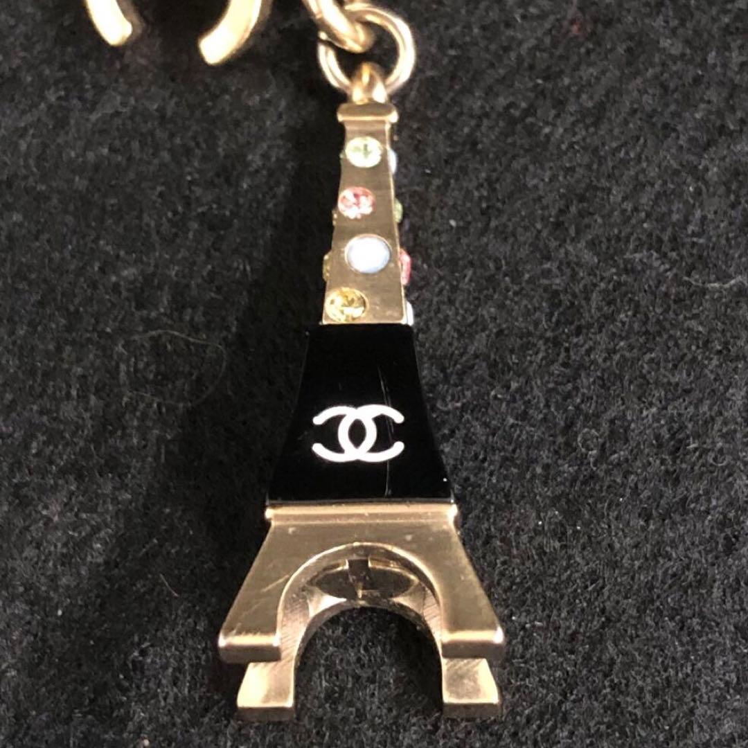 CHANEL シャネル　06C バッグチャーム　アクセサリー　エッフェル塔