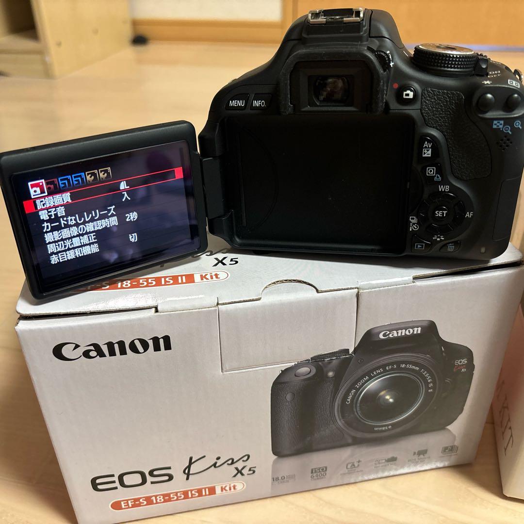 Canon EOS KISS X5一眼レフカメラ