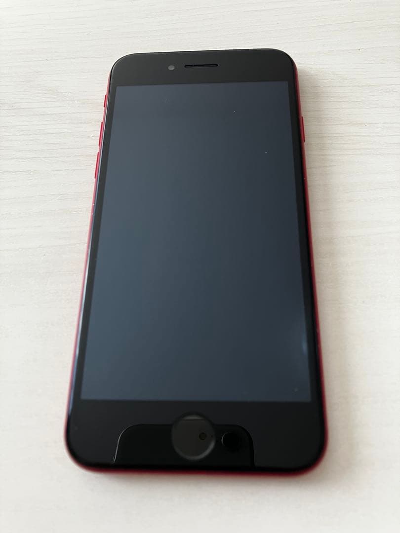 【美品】iPhoneSE3 256GB PRODUCT RED SIMフリー