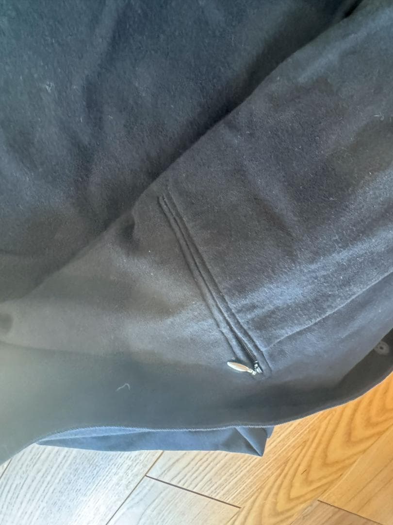 COMOLI ブラック カバーオール