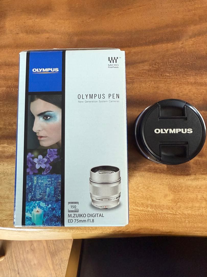 OLYMPUS M.ZUIKO DIGITAL ED 75mm f1.8 極美品