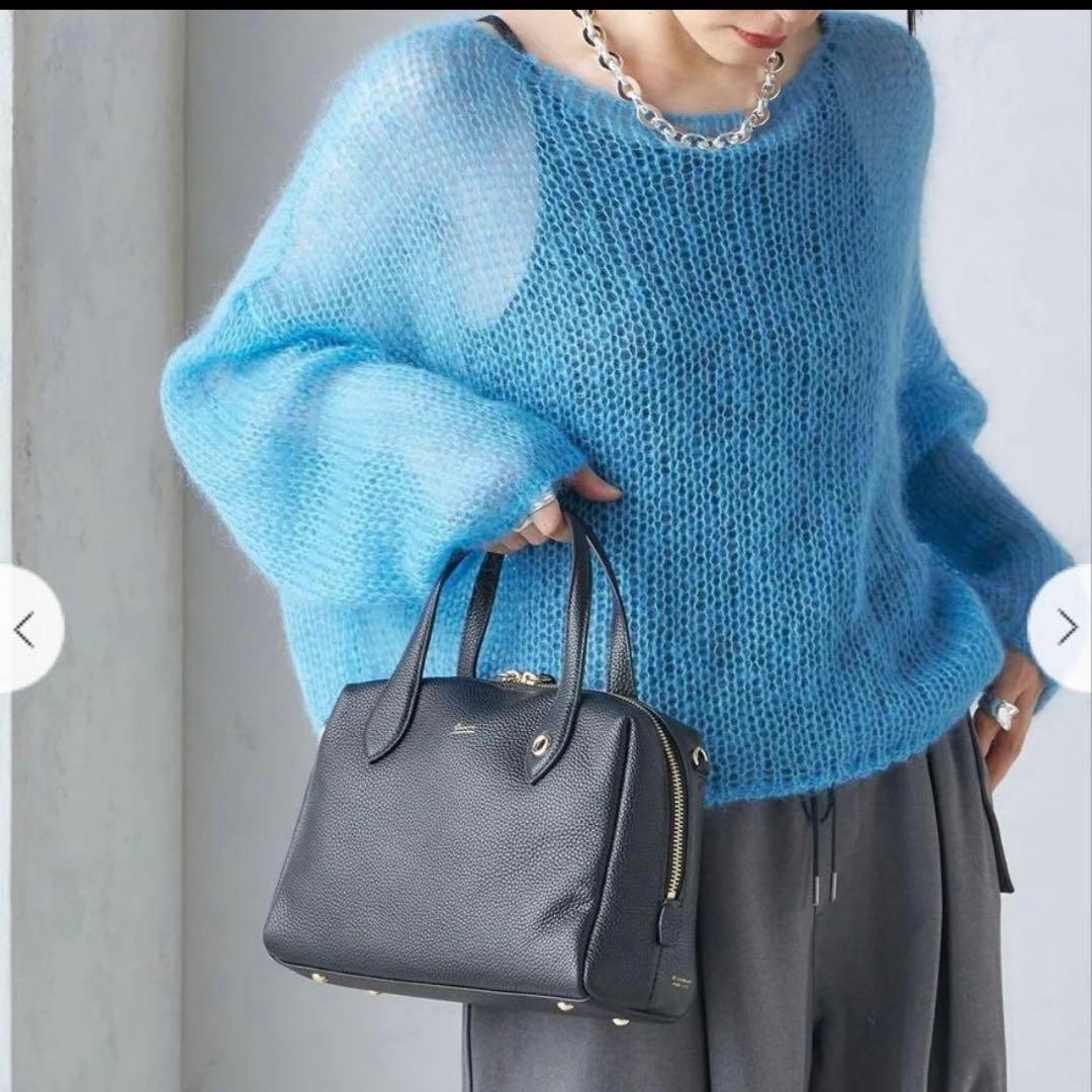 美品　16500円　BEAURE ヴュレ SHIPS カウレザー ボストンバッグ